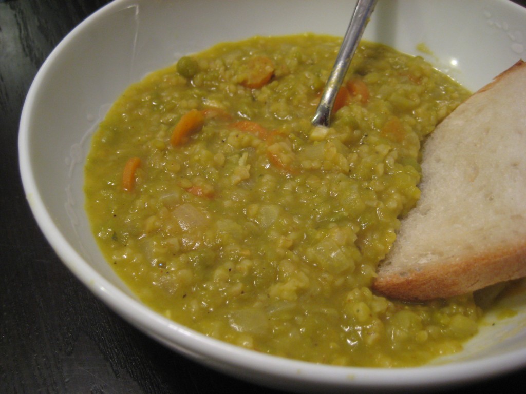 Savory Split Pea Soup