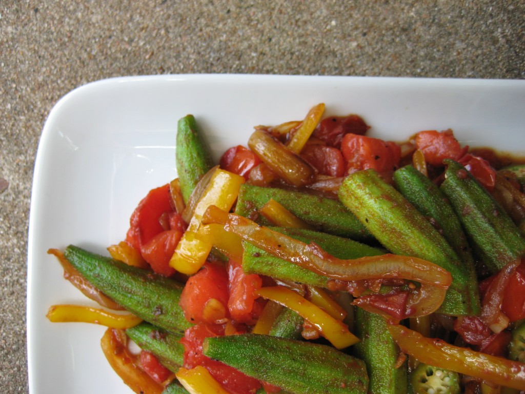 Sautéed Baby Okra
